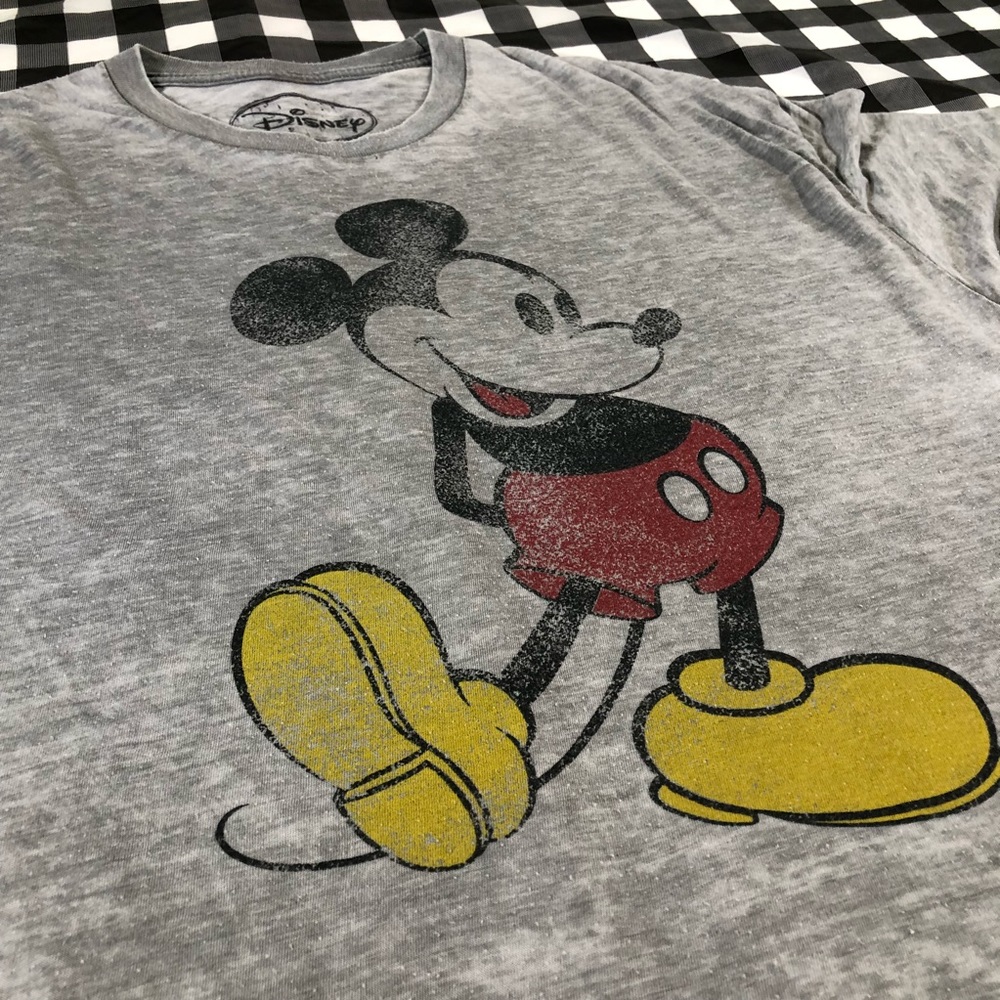 Mickey Mouse Disney Extremely Distressed Tee - Picture 2 of 6